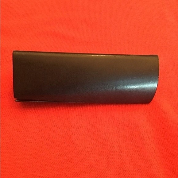 FENDI Eyeglass Asymmetrical Twist Case Black & Brown New - Picture 5 of 5